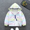 thumbnail image 6 of Jkety Toddler Fall Jacket Toddler Fleece Jacket Baby Boys Girls Hooded Zipper Long Sleeve Thick Warm Outerwear Pink,5-6 Years, 6 of 6