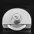 thumbnail image 3 of Baohd 10 -12mm Glass Door Lock Stainless Double Bolts Swing Push Sliding Access Control Glass Door, 3 of 6