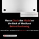 thumbnail image 2 of Funda para MacBook Air M2 (versión 2022, chip A2681 M2), transparente, para MacBook Air de 13,6 pulgadas con Retina, para portátil, 2 of 4