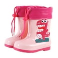 thumbnail image 1 of Bottes de Pluie Faciles à Enfiler pour Tout-Petits et Jeunes Enfants, 1 of 5