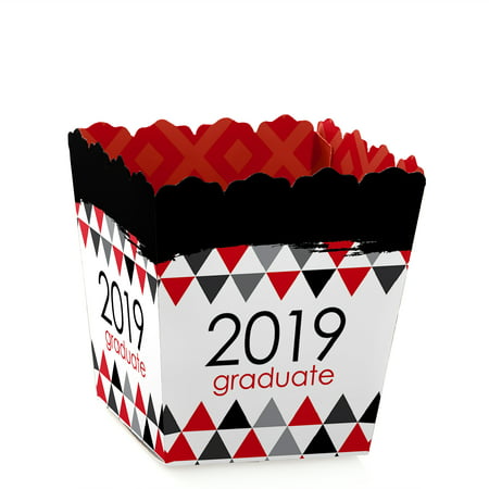 Red Grad - Best is Yet to Come - Party Mini Favor Boxes - Red 2019 Graduation Party Treat Candy Boxes - Set of (Best Red Dot For Mini 14)