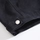 thumbnail image 4 of Camiseta sin mangas con cuello vuelto para hombre, de color liso, sin mangas, con solapa, de mezclilla, informal, a la moda, para hombre, 4 of 9