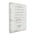 thumbnail image 3 of Stupell Industries Dragonfly to Remind Me Grieving Inspirational Insect Phrase,16 x 20, Design by Daphne Polselli, 3 of 7