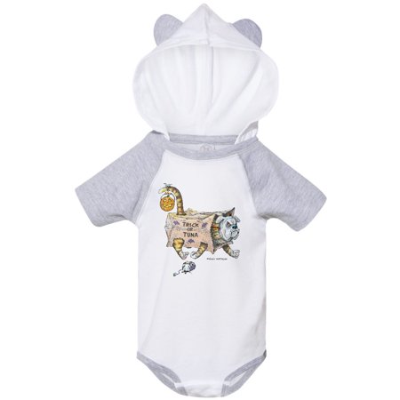 

Inktastic Trick or Tuna Cat in Dog Costume Gift Baby Boy or Baby Girl Bodysuit