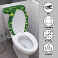 thumbnail image 3 of HELLHERO Universal Elastic Fabric Bathroom Toilet Lid Cover Adjustable Toilet Seat Covers Set & Elastic Installation for Bathroom Accessories, 3 of 7