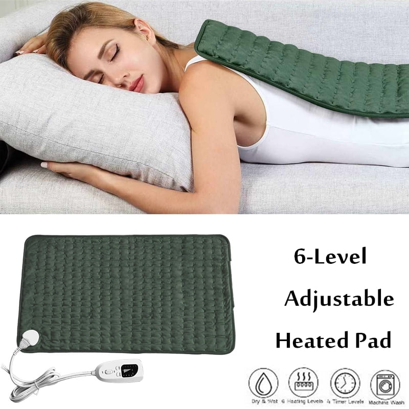 Heating Pad,Electric Heating Pad 24"x12"/30"x16",Machine Washable Large