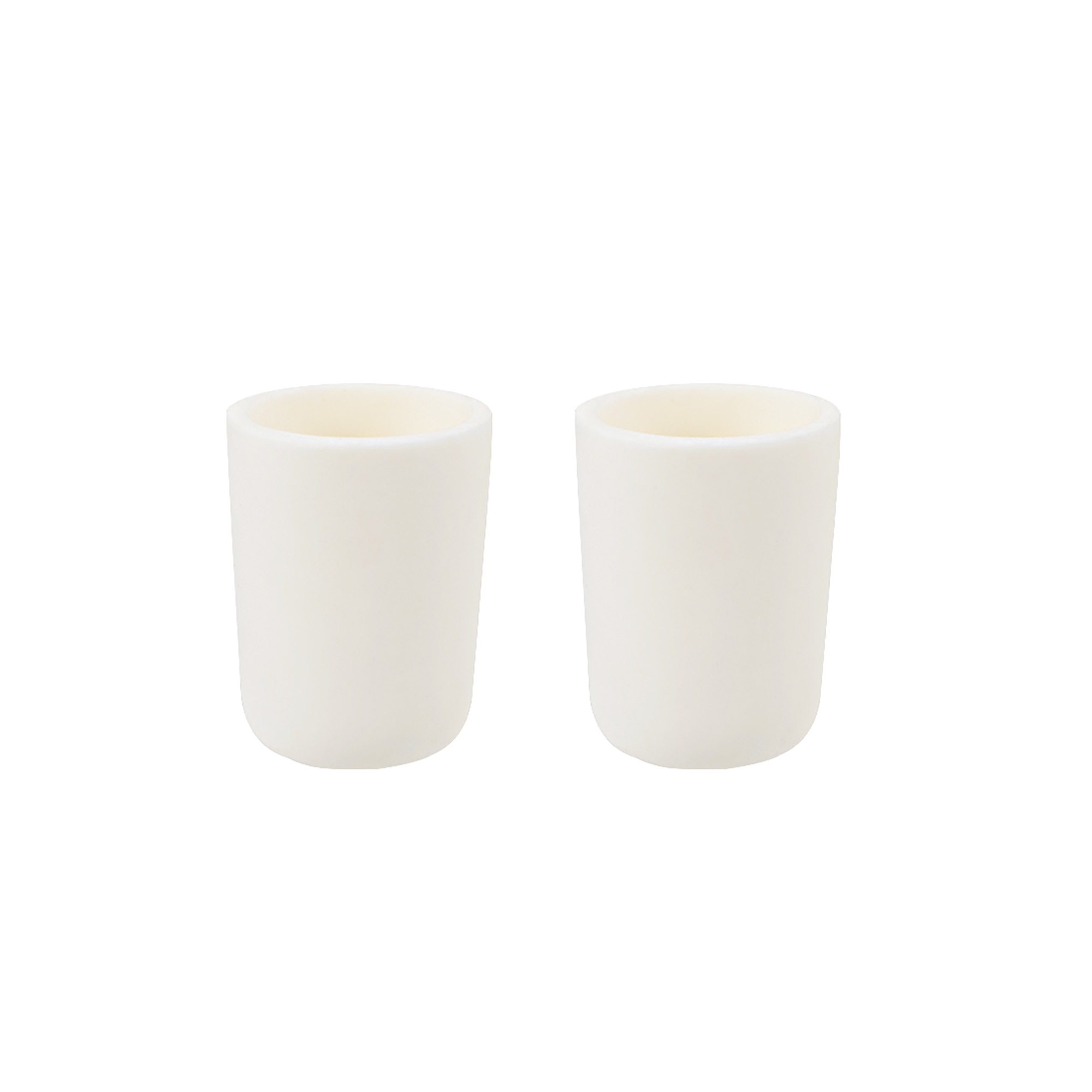 5ml Corundum Alumina Crucible High Form for Foundry Melting Casting Refining 2 Pack