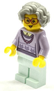 LEGO Collectible Series 11 Grandma Minifigure - Minifig only Entry -  Walmart.com
