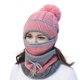 thumbnail image 1 of Minnieouse Gorros de punto de invierno, gorros para mujer, gorro grueso y cálido, gorro de punto con letras para mujer, gorros, gorros, conjuntos para Sombreros Rosado Minnieouse AP000492-04, 1 of 1