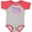 Baseball Heather and Red, variant on Inktastic Purple Happy Birthday Mommy Boys or Girls Baby Bodysuit