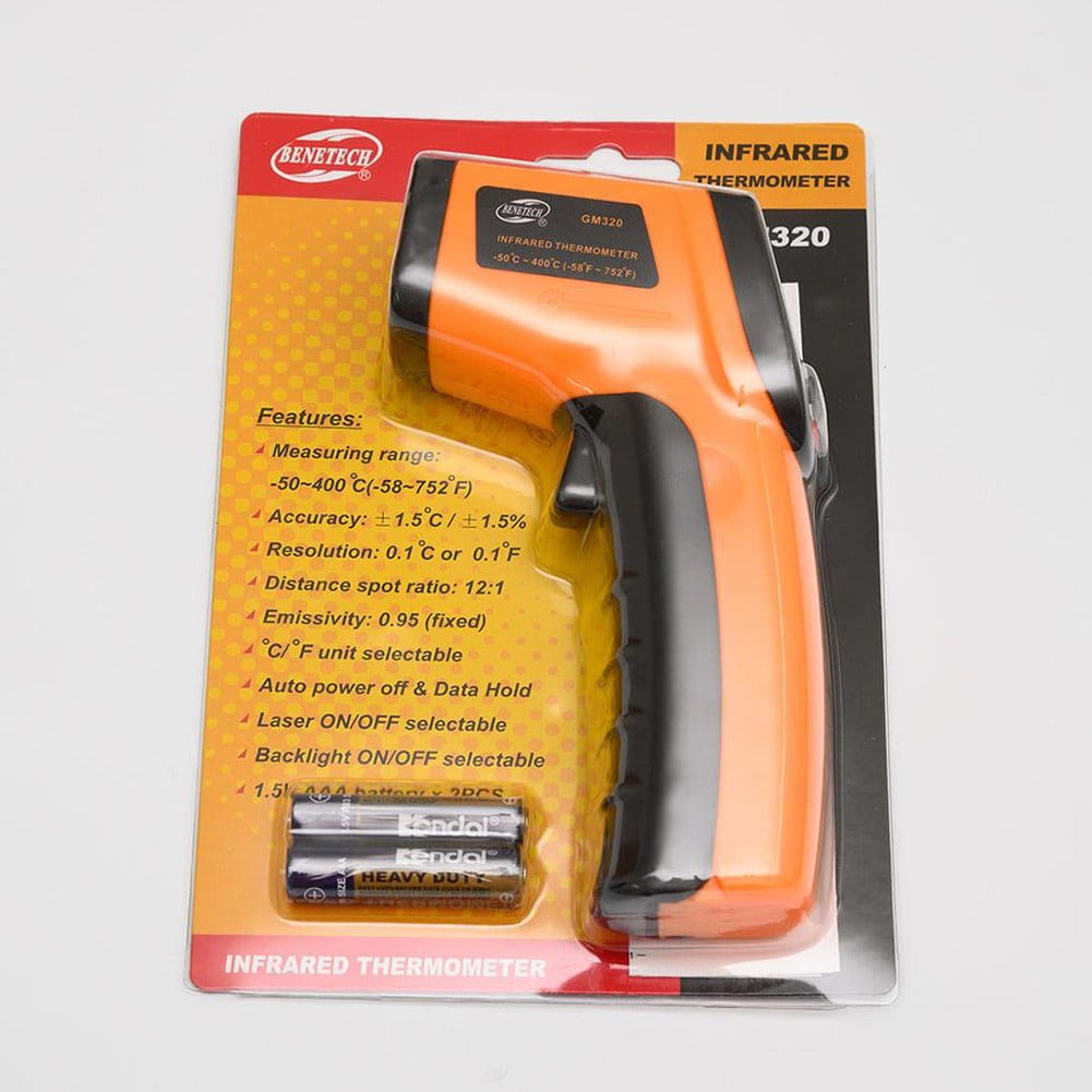 Laser Infrared ThermoMETer NonContact Digital Temperature Gun Pizza