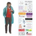 thumbnail image 1 of Kurt Vonnegut Quotable Notable - Die Cut Silhouette Greeting Card and Sticker Sheet, 1 of 4