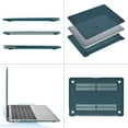thumbnail image 3 of Mosiso New MacBook Air 13 Inch Case A2337 M1 A2179 A1932 2020 2019 2018 Release, Hard Case Shell Cover with Keyboard Cover for Apple MacBook Air 13'' Retina with Touch ID, Deep Teal, 3 of 6