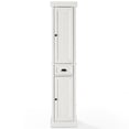 thumbnail image 3 of Crosley Brands CF7019-WH Seaside Tall Linen Cabinet, Distressed White, 3 of 10