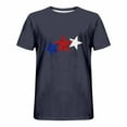 thumbnail image 4 of DODADAWANJ Big and Tall Mens 4th of July Tshirts Funny Red White and Blue Graphic Tees Independence Day Short Sleeve Crew Neck T Shirts XL, 4 of 5