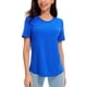 thumbnail image 1 of Remera CRZ YOGA de Algodón Pima Suave Atlética Fuerte Azul XL, 1 of 5