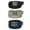 Black Khaki and Navy, variant on CTM Fabric Belt with Flip Top Nickel Buckle (Pack of 3) (Men)