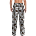 thumbnail image 3 of Daiia Haloween Pumpkins Men's Sleep Pant with Pockets and Drawstring,Pajama Pants-Medium, 3 of 9