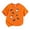 Orange, variant on Girls Short Sleeve Shirts Halloween Sequin Pumpkin Printed T-Shirts Fall Halloween Outfits (White 12-13 Years)