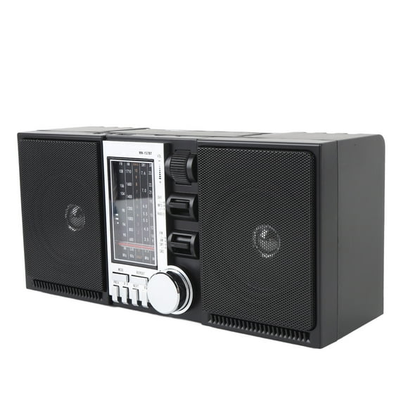 Radios Portable AM , Bluetooth Speaker Stereo Portable Radio with 2400mAh Battery, Long Play Time for AM Radio and Music Streaming