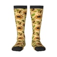 thumbnail image 2 of Picia Women Crew Soft Moisture-wicking Socks Sunflowers Pattern Design Cotton Socks, One Size fit All, 2 of 9