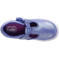 thumbnail image 5 of Keds Girls' Daphne T-Strap Sneaker, Blue Iridescent, 4 M US Toddler, 5 of 8