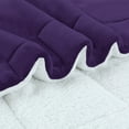 thumbnail image 5 of Soft Micromink Sherpa Comforter Set, 3-Piece Comforter Set – Fluffy Ultra Cozy, Warm, and Plush Reversible Comforter with 2 Pillowcase, Queen/King Size, 5 of 6