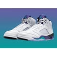 thumbnail image 1 of A i r-Jor-dan 5 Retro Grape (2025) HQ7978-100 size 8-14, 1 of 5