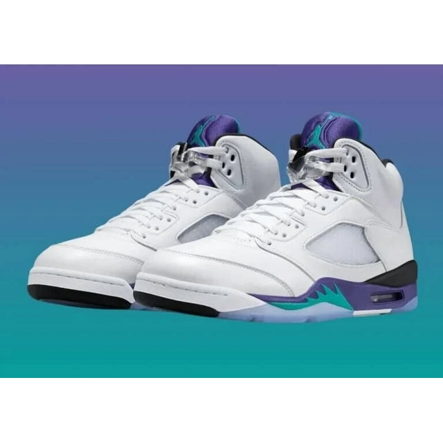 A i r-Jor-dan 5 Retro Grape (2025) HQ7978-100 size 8-14