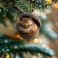 thumbnail image 6 of DAMAI Forest Animal Acorn Ornaments-2026 New Cozy Forest Christmas Ornaments, Cozy Forest Christmas Ornaments, Pine Cone Decoration Woodland Christmas Ornaments for Party Home Decor, 6 of 6