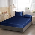thumbnail image 2 of Pure Mulberry Silk 22 Momme Seamless Fitted Sheet, 2 of 9