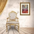 thumbnail image 3 of Konstantin Alexeevich Korovin 19x24 Gold Ornate Framed and Double Matted Museum Art Print Titled - Portrait of the Ballerina Vera Trefilova (1924), 3 of 4