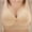 Beige, variant on Iyufng Summer Sports Bras for Women,Push up Lace Bra,Women's Non Steel Ring Style Printed Gathered Middle Button Breathable Underwear Wirefree Padded Bra,Bras for Women Plus Size