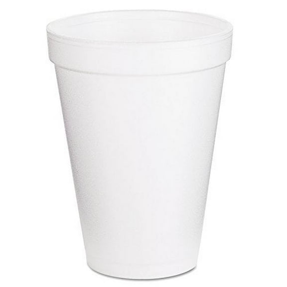 Model 12J12 Foam Cups, 12 oz, White - Set of 2