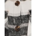 thumbnail image 4 of Jason Maxwell Women's Long Sleeve Relaxed Fit Plaid Fashion Jacket, 4 of 5