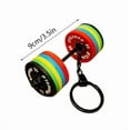 thumbnail image 3 of ToyKingdee Fitness Keychain Gym Mini Barbell Keychain Weightlifting Keyring Silicone Motivational Weightlifting Gifts for Boyfriend Girlfriend, Gifts for Personal Trainer, 3 of 8