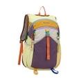 thumbnail image 3 of Quzzie Sac à Dos de Randonnée Sac à Dos Pliable Sac à Dos Imperméable Sac à Dos de Sport en Nylon Léger et Design Compact Convient pour la Course le Randonnée Activ Blanc Violet, 3 of 8