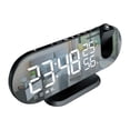 thumbnail image 1 of Proyección de reloj Despertador digital Baoblaze Despertador digital con repetición 12/24H brillo, 1 of 8
