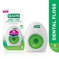 thumbnail image 1 of GUM® Fine Waxed Dental String Floss, Mint, Glides easily between tightly spaced teeth, 1 of 7