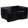 thumbnail image 4 of shiyou-Stackable Office Tray, 6 Tier Document Letter Tray Organizer, Black Stacking Tray, 4 of 4