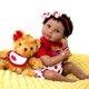 thumbnail image 1 of Muñeca Reborn Milidool Realista Negra 56 cm con Atuendo, 1 of 1
