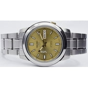 Seiko Mens 5 Automatic SNKK13J1 Champagne Dial Stainless Steel Watch