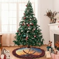 thumbnail image 6 of Sigee Sunset Rose Elegance for Christmas Decoration Tree Skirt Christmas Plaid Tree Skirt,Christmas home decor Holiday Tree Skirt Fits TChristmas Tree-36", 6 of 6