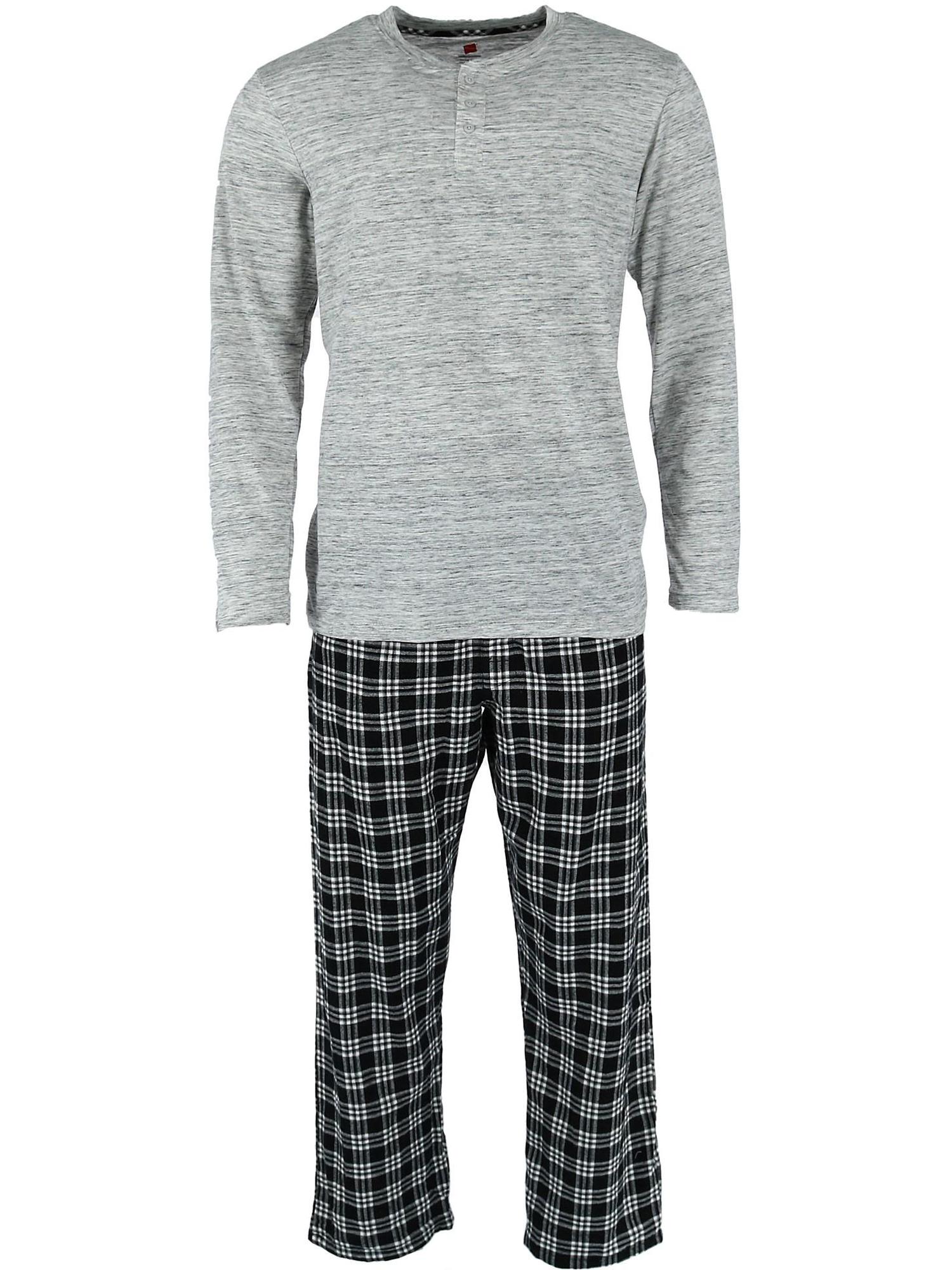 Hanes Mens Big and Tall Flannel Lounge Pajama Pants