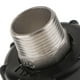 thumbnail image 4 of Accesorio de plástico cromado, salida de conexión rápida, válvulas, conector de cable grueso de 60 mm El hilo grueso se convierte en 1 pulgada de hilo exterior, 4 of 8