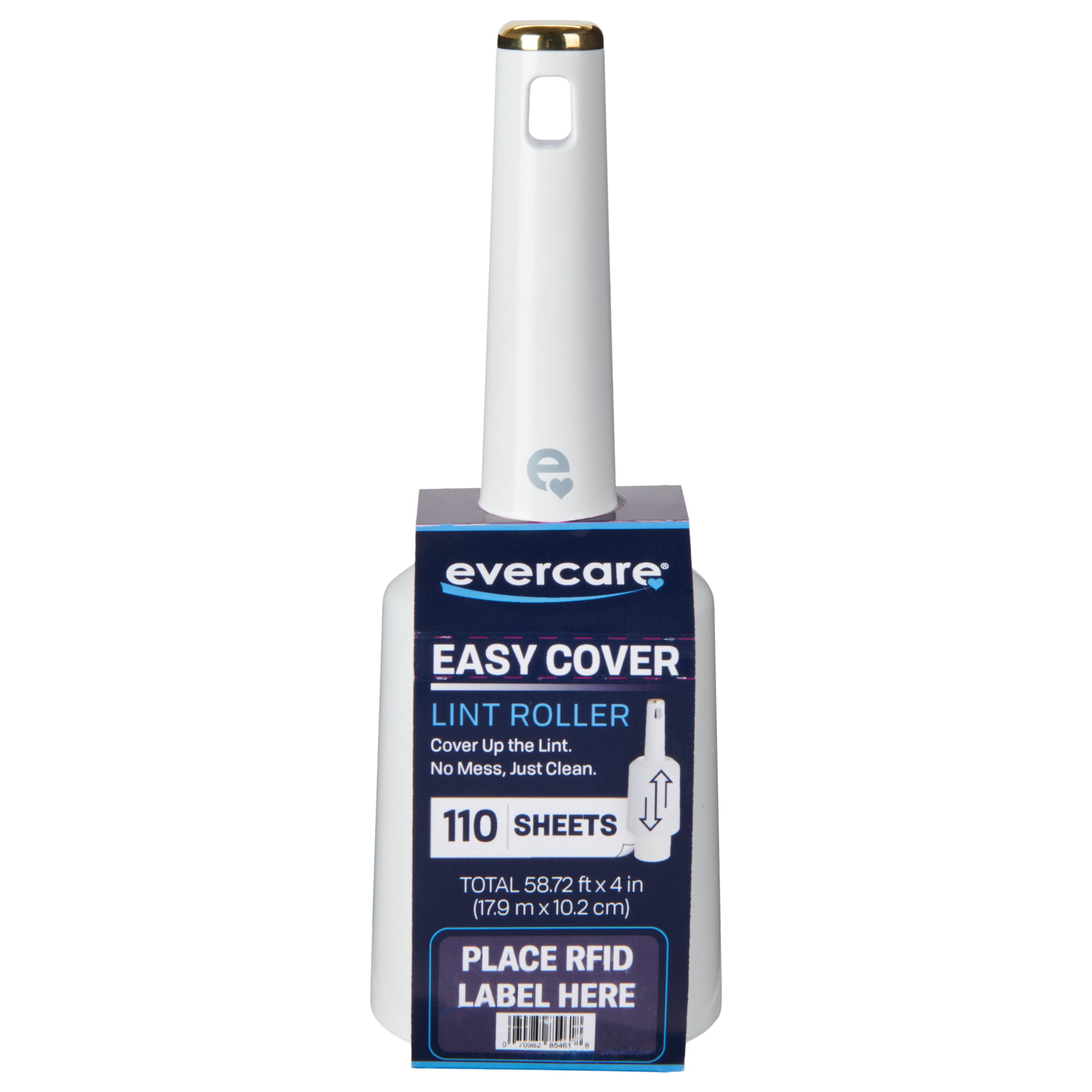 (3 pack) Evercare Easy Cover Lint Roller with 110 Adhesive Layers