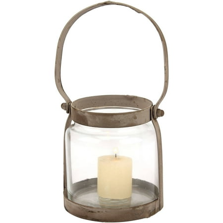 Collection Small Hanging Lantern - Small Rustic Metal Lantern