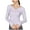 Purple, variant on Women Workout Shirts Long Sleeve V Neck Yoga Tops Quick Dry Athletic Running T-Shirt with Thumb Holes