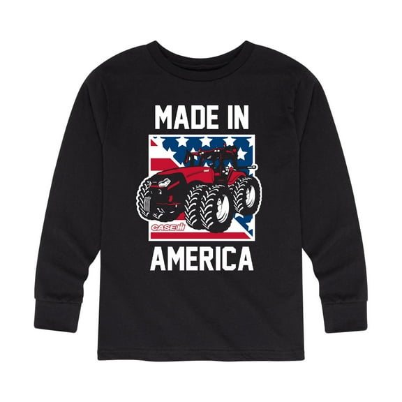 Case IH - Made In America - Youth Long Sleeve Graphic T-Shirt
