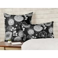 thumbnail image 2 of Vargottam Lumbar Pillow Cover - Decorative Pillow Covers20x12 Inches,PrintedWhite & BlackThemePillowcase, DecorativeLumbarCushionCovers, 2 of 4